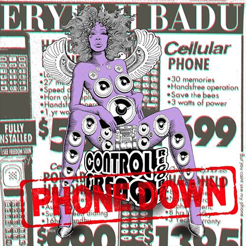 New Music Erykah Badu "Phone Down"